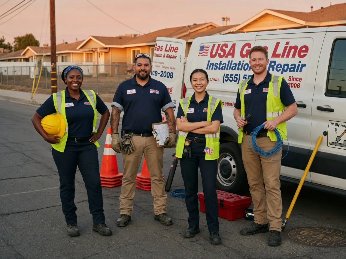Gas Line Installation company in Delaware, OK